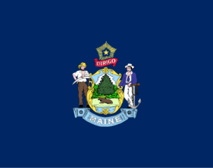Maine Insurance Guide - State Flag