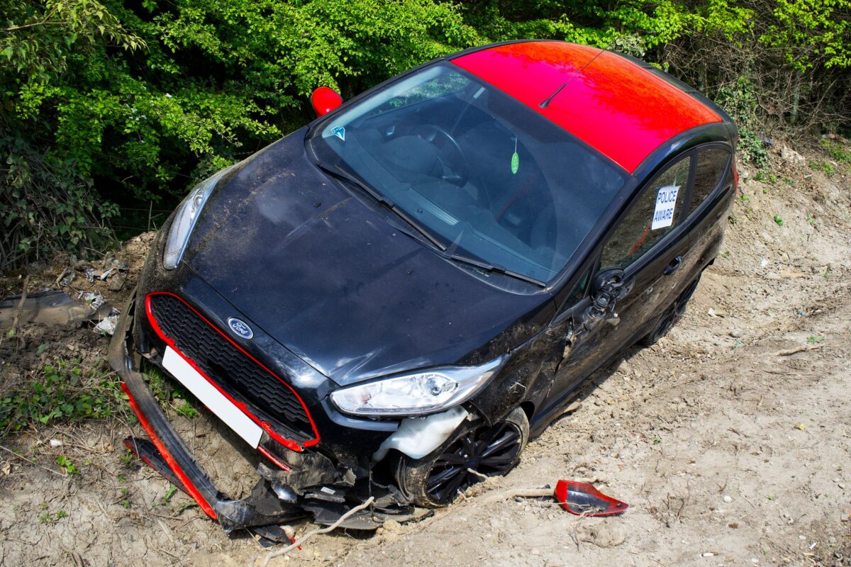 single car accident